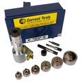 Current Tools 1/2" to 2"  Piece Maker SS Drill Driven Knock-Out Set for Stainless Steel 162SS